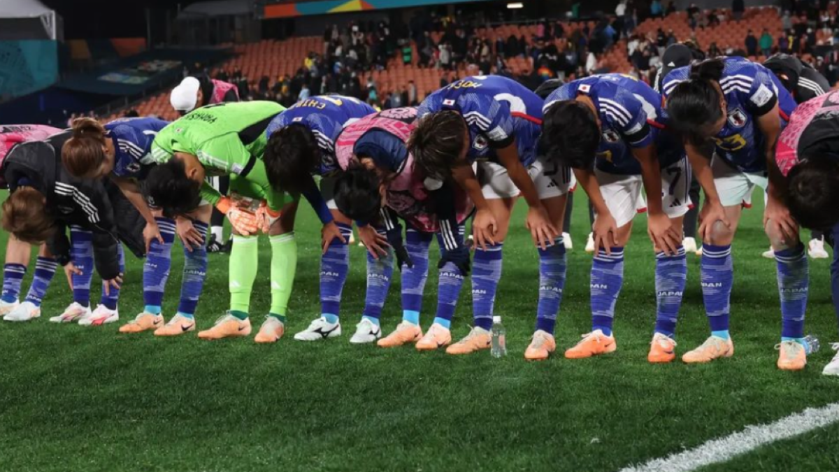 Mundial Femenil 2023: Japón da una muestra más de su cultura con un gran mensaje en el vestidor