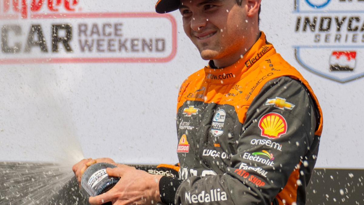 IndyCar Series: Pato O'Ward logra podio en primera de dos carreras en Iowa