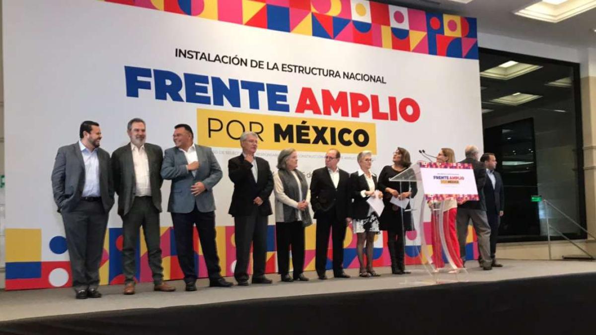 Instalan estructura nacional del Frente Amplio por México