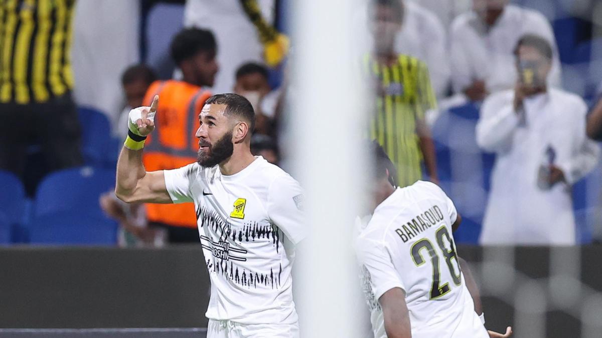 VIDEO: Karim Benzema debuta con grandioso gol en Arabia Saudita y le da la victoria al Al Ittihad