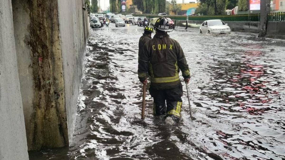 Lluvias provocan encharcamientos en 11 alcaldías