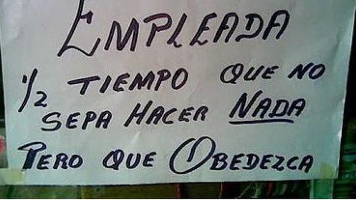 'No saber hacer nada': Estos son los requisitos más raros de las ofertas de trabajo