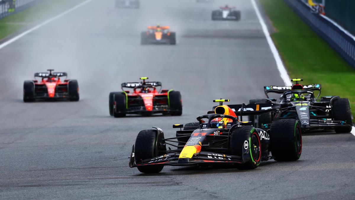 Checo Pérez en el Gran Premio de Bélgica: ¿En qué canal pasan EN VIVO la carrera de Fórmula 1?