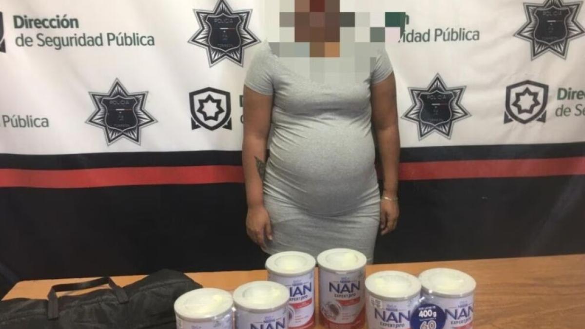 Causa polémica en redes detención de una mujer embarazada que robó leche en polvo