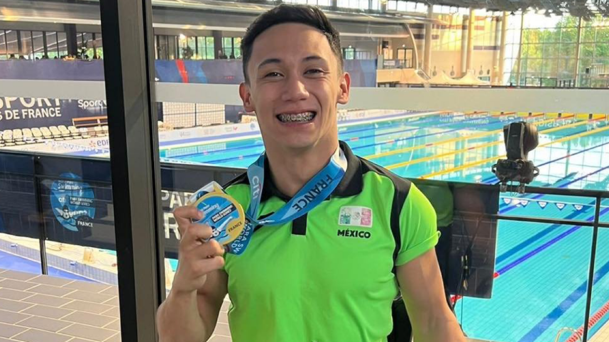 Marcos Zárate en el top 10 de 50 metros pecho del paramundial de natación