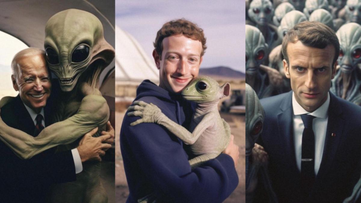 Estas son las escalofriantes FOTOS 'ocultas' de los extraterrestres con los líderes del mundo