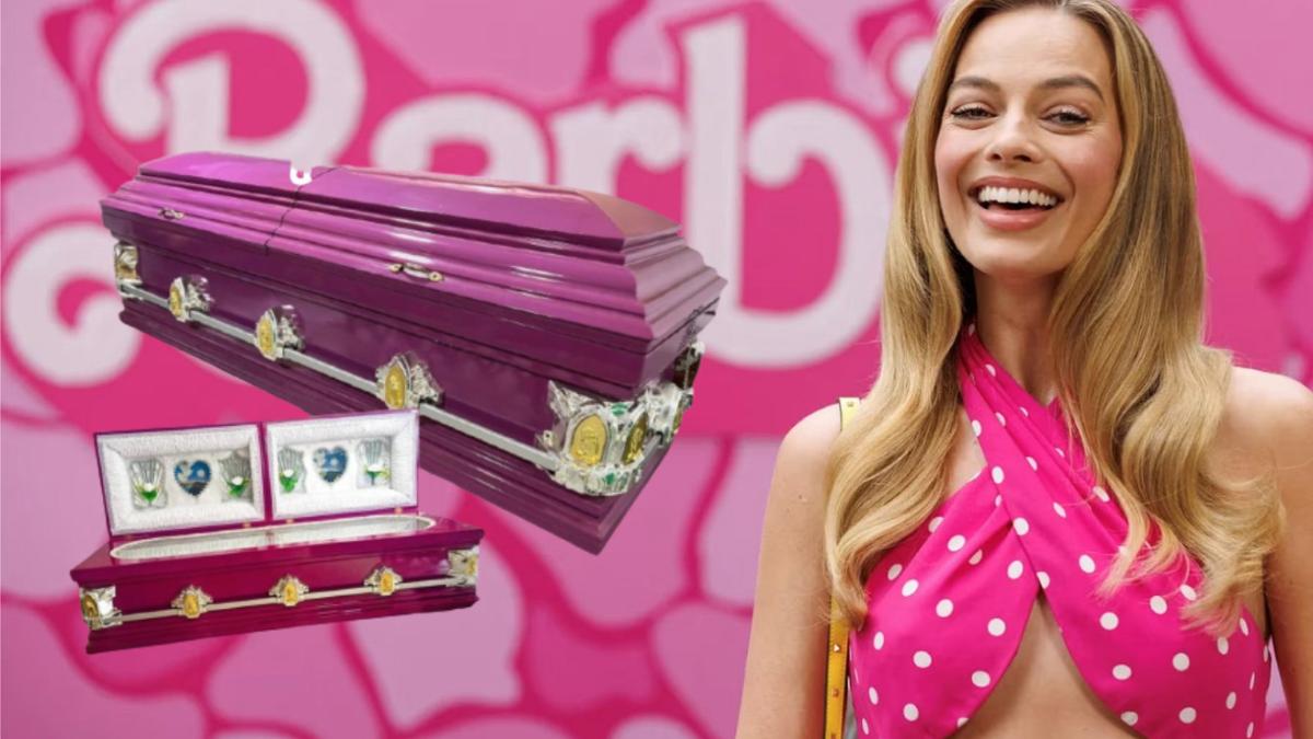 VIDEO | Así luce el polémico ataúd de Barbie que puedes conseguir con una atractiva oferta