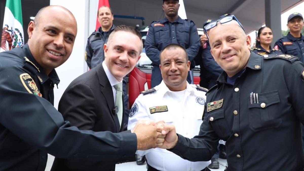 Inauguran nueva Estación de Bomberos 'Comandante Benito Pérez González' en Cuajimalpa