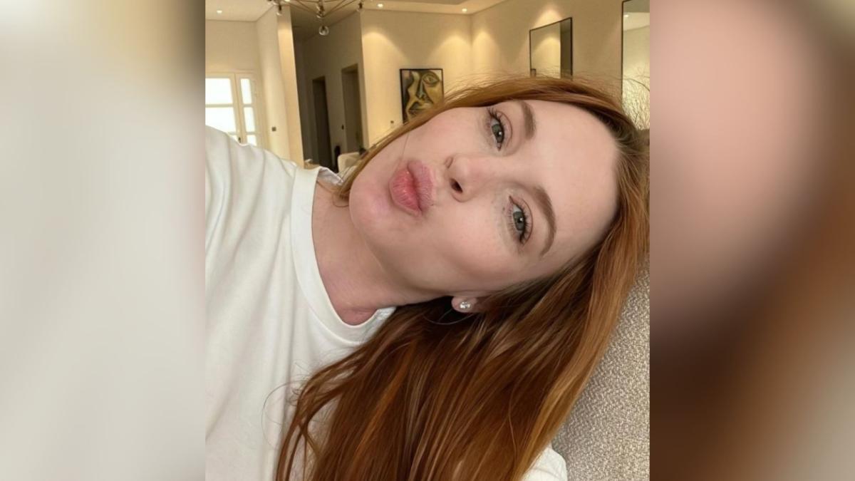 Lindsay Lohan reaparece tras convertirse en madre; '¡La mayor alegría del mundo!'