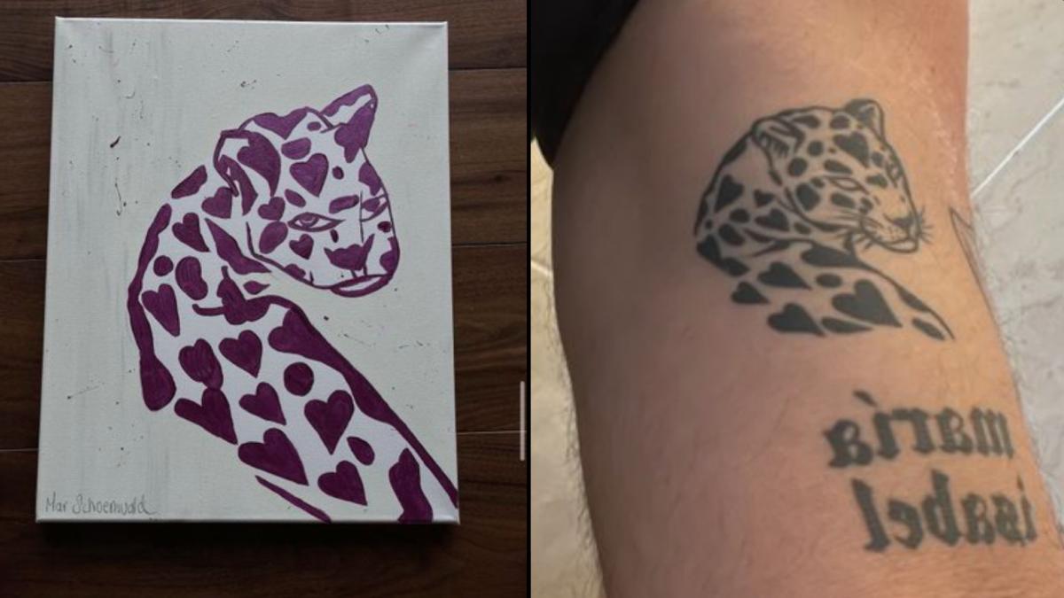 Jóvenes descubren horrorizados que tienen tatuado un dibujo de Mar de Regil