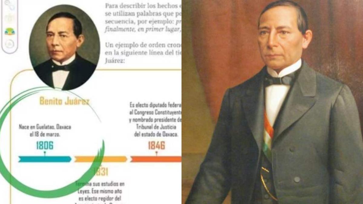 ¡Otra más! Natalicio de Benito Juárez cambia en nuevos libros de texto gratuitos