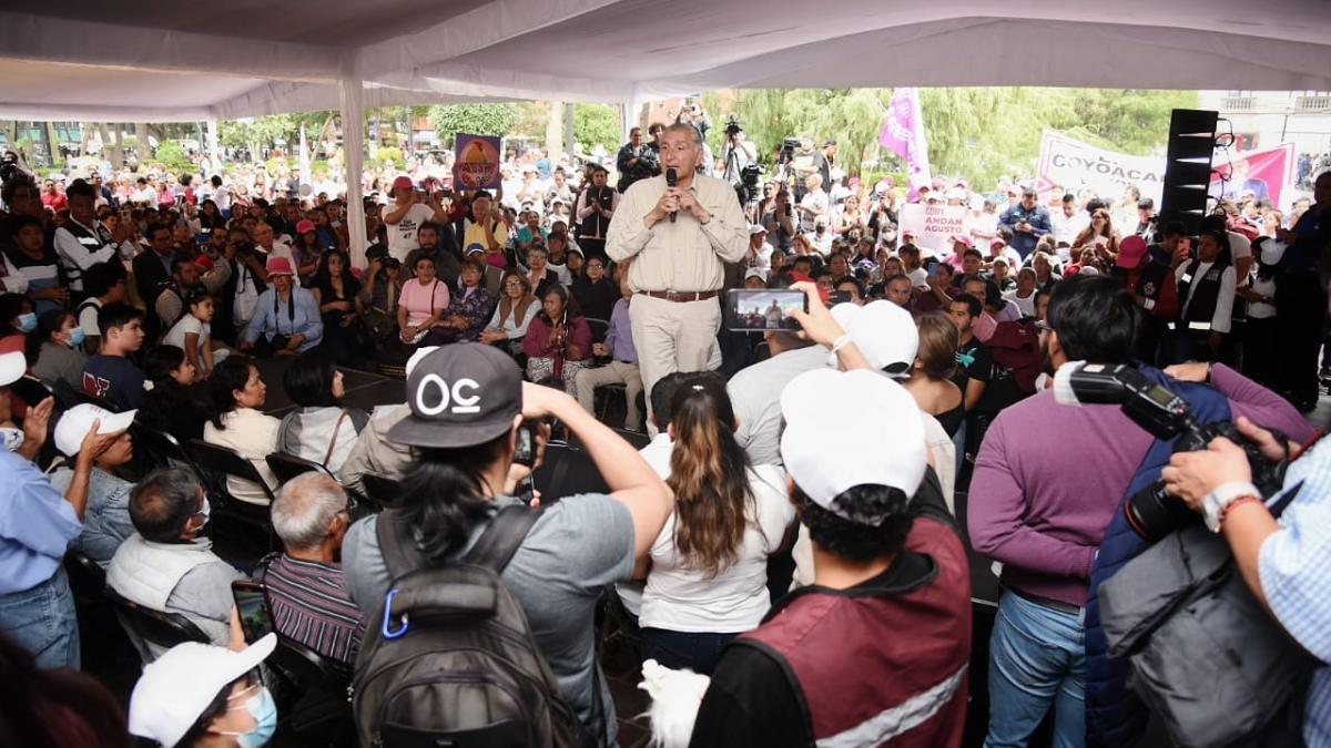 Adán Augusto niega debate con Claudia Sheinbaum y Marcelo Ebrard: "Respeto mucho a mis compañeros"