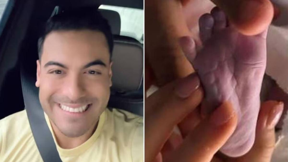 Carlos Rivera habla por primera vez de su bebé con Cynthia Rodríguez: 'no cabemos de alegría'