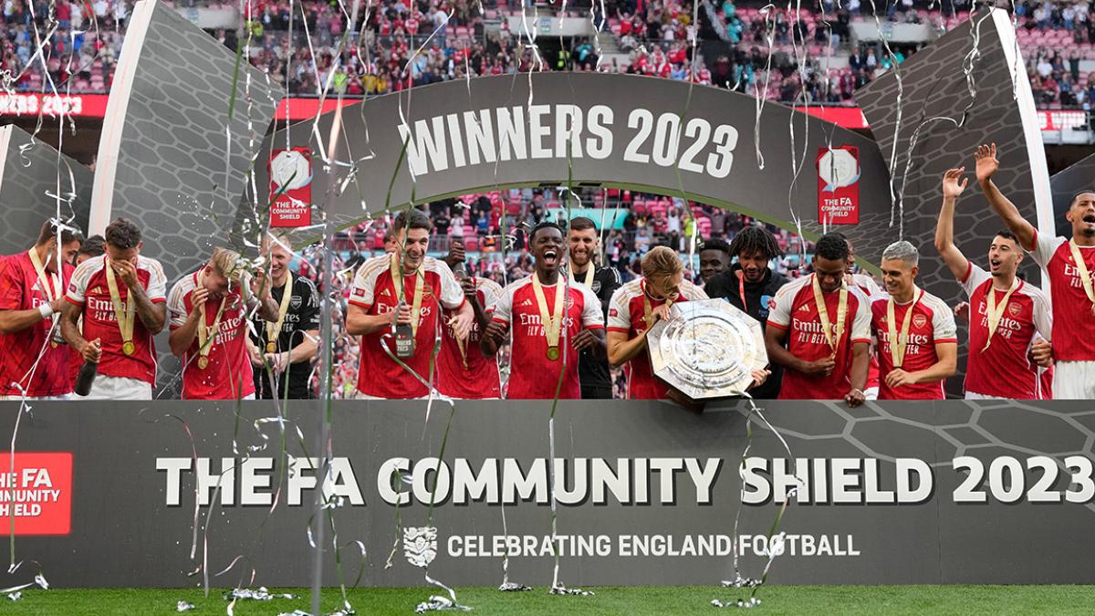 Community Shield 2023: Arsenal vence al Manchester City en el primer título de la temporada