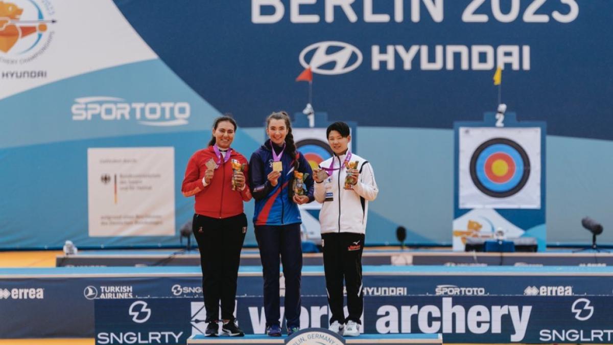 Alejandra Valencia gana su segunda medalla en el Mundial de Tiro con Arco al obtener una plata