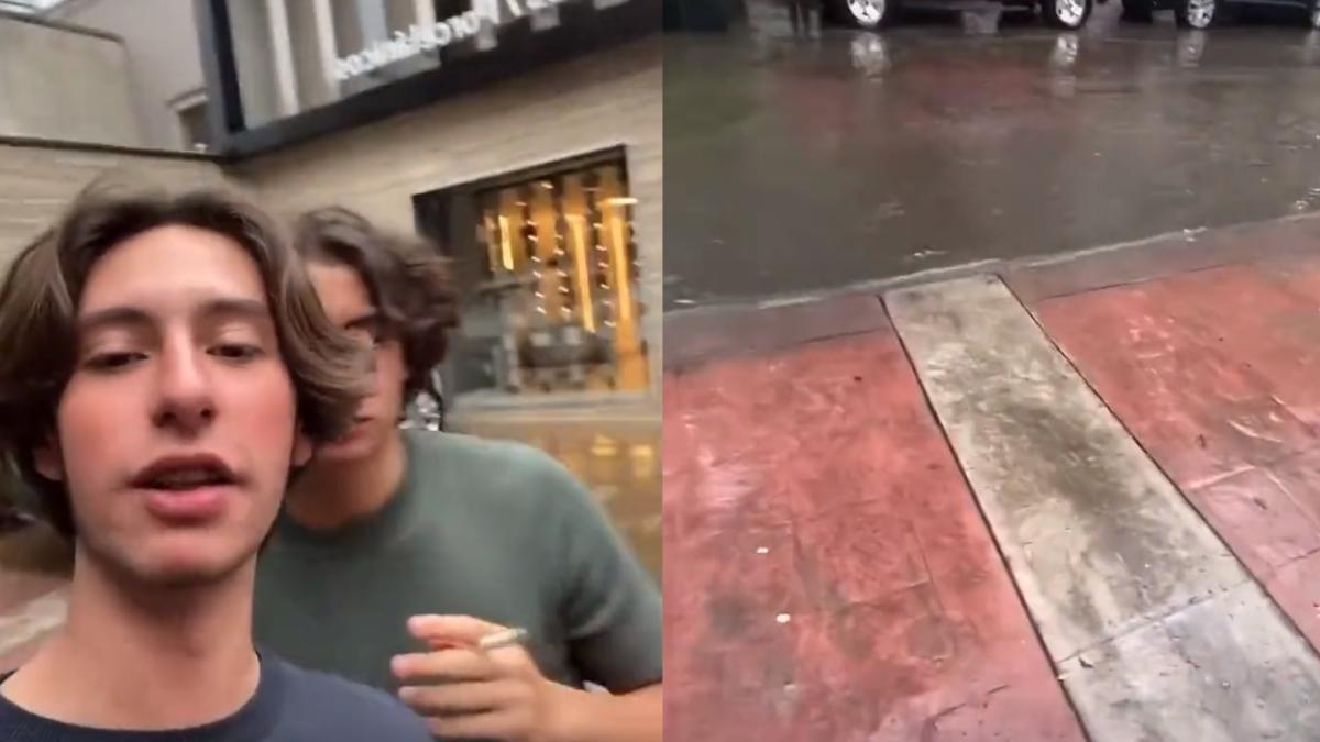 Influencers piden al ‘presidente de Polanco’ que arregle inundaciones en Polanco… y desatan burlas (VIDEO)