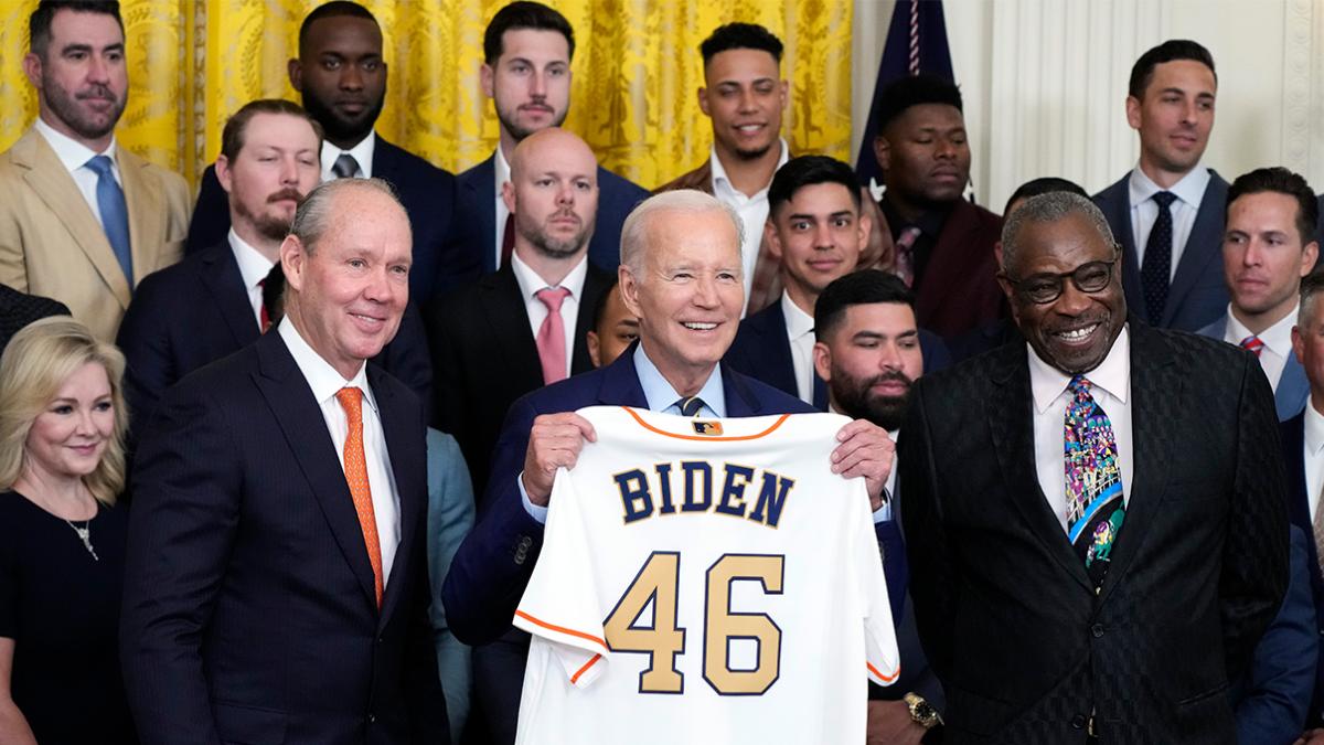 MLB: Joe Biden recibe a los Astros, y se identifica con la hazaña del mánager Dusty Baker