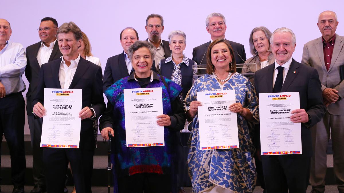 Tras 1a etapa en Frente dos mujeres lideran y... PRD, fuera