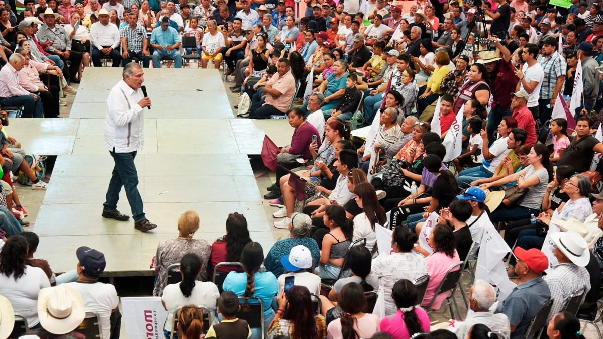 Adán Augusto López: 'Vamos por más y construiremos un México mejor para todos'