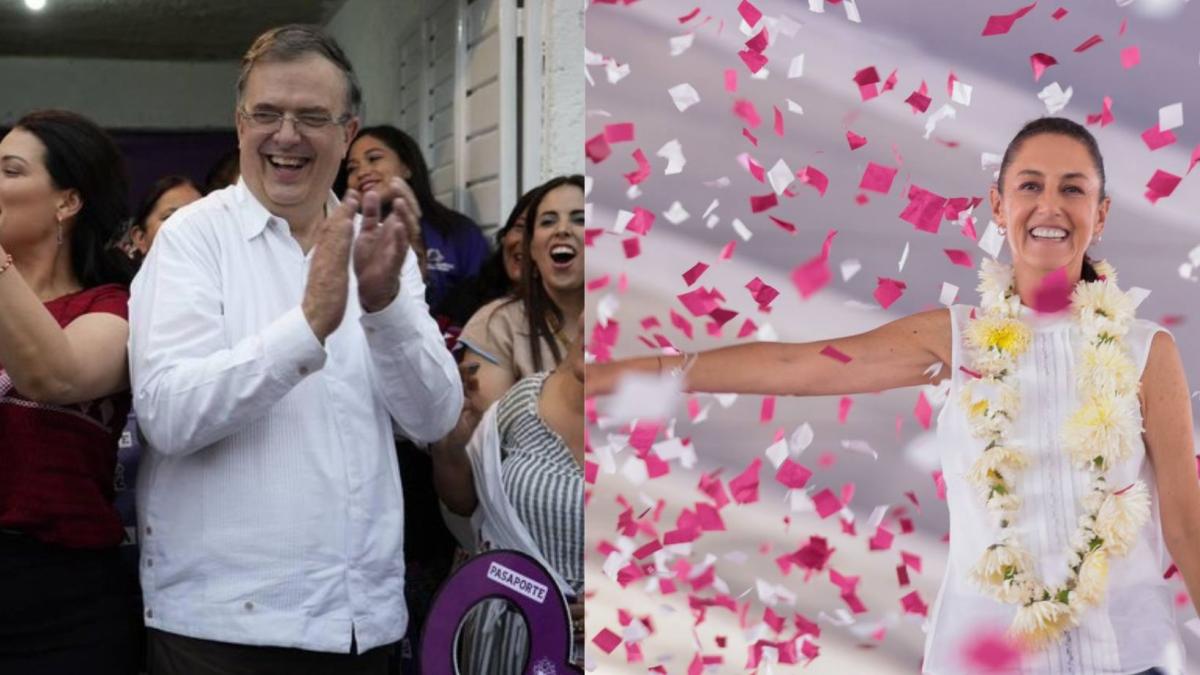 La encuesta se va a cerrar, va a ser Claudia Sheinbaum o yo, afirma Marcelo Ebrard