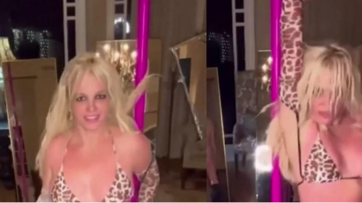 Britney Spears sorprende con perturbador baile de pole dance | VIDEO