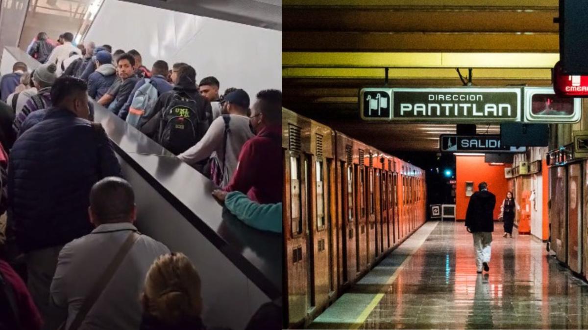 VIDEO. Escaleras eléctricas del Metro Pantitlán enloquecen y cambian de sentido