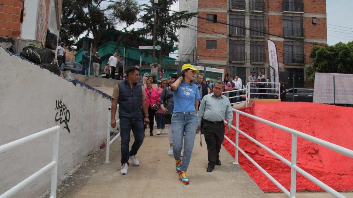 Lía Limón supervisa recuperación de parque en la alcaldía Álvaro Obregón