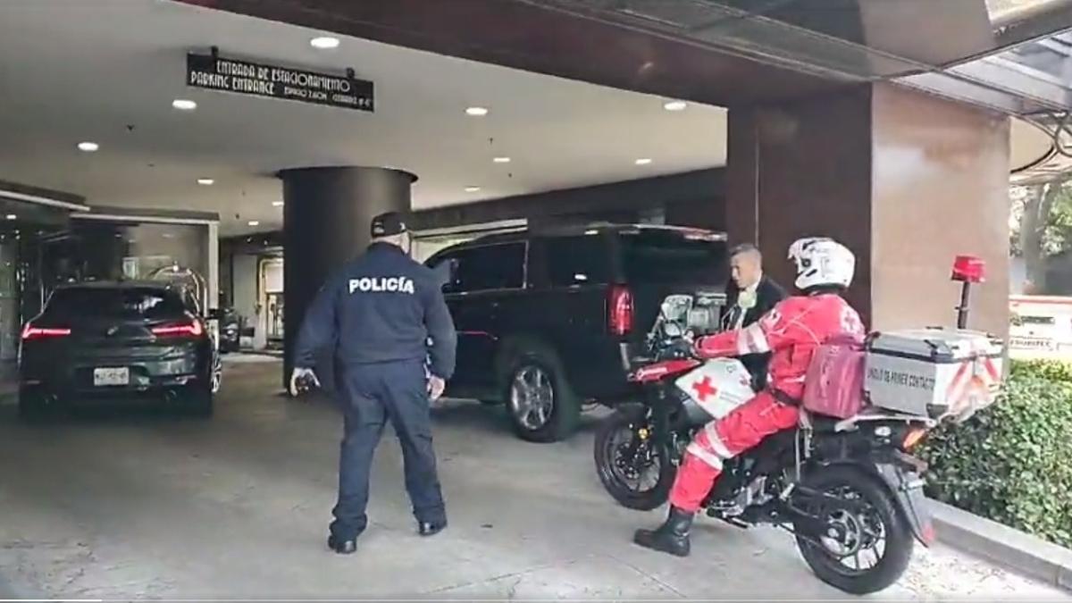 VIDEO. Reportan hallazgo de una persona sin vida al interior de hotel en Polanco