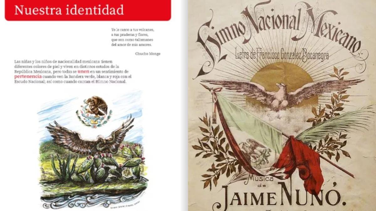 Estas son las estrofas prohibidas del Himno Nacional que aparecen en los nuevos libros de texto