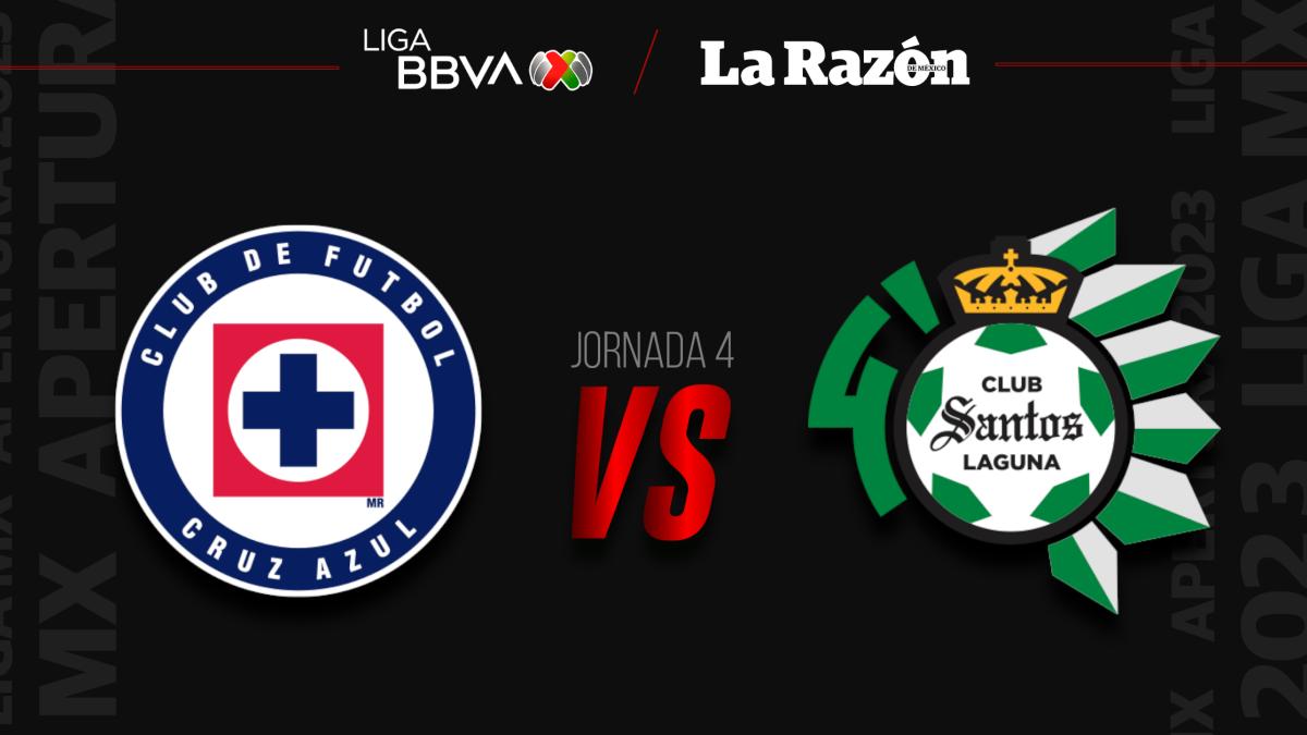 Cruz Azul vs Santos: Hora y en qué canal pasan EN VIVO el juego de la Jornada 4 del Apertura 2023