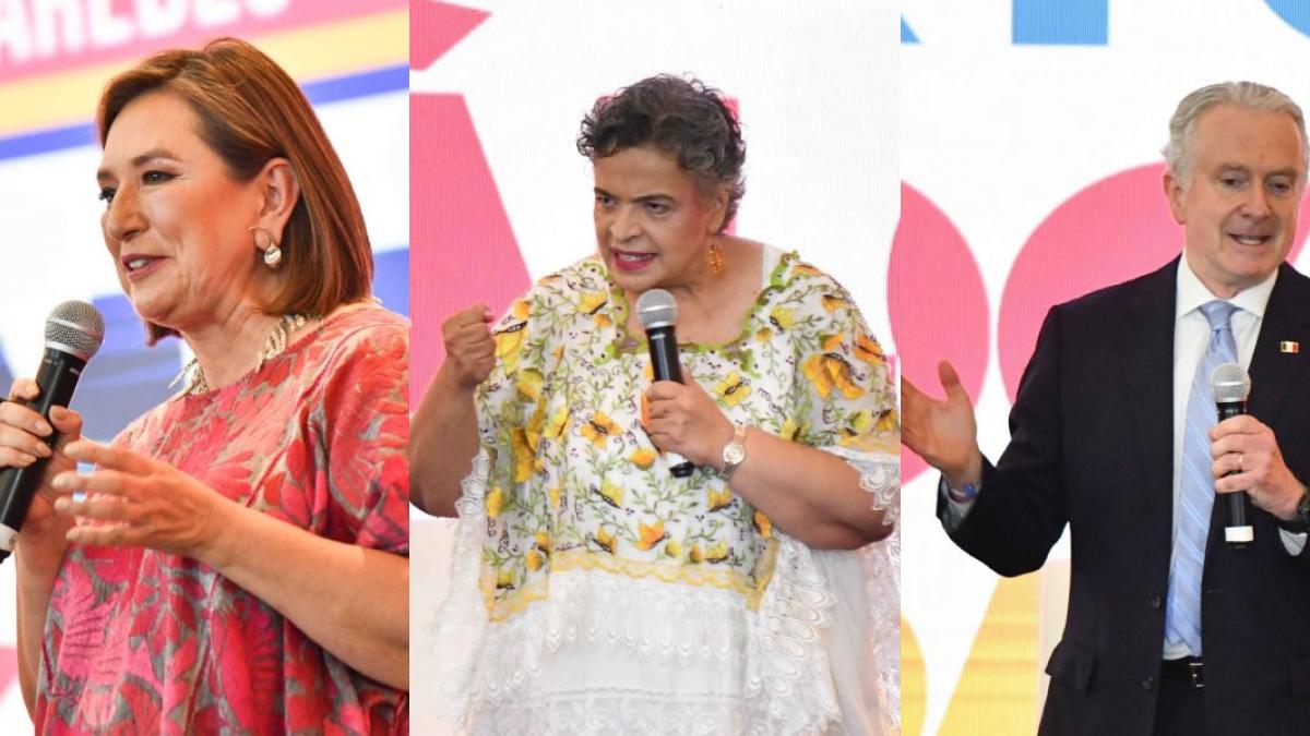 Xóchitl Gálvez, Beatriz Paredes y Santiago Creel participan en foro de finalistas del Frente Amplio por México