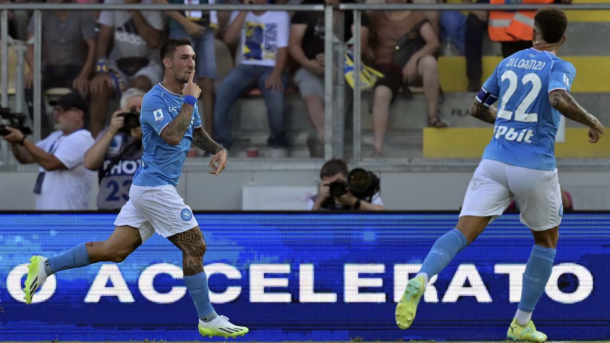 Frosinone vs Napoli: Resumen, goles y resultado, Jornada 1 de la Serie A