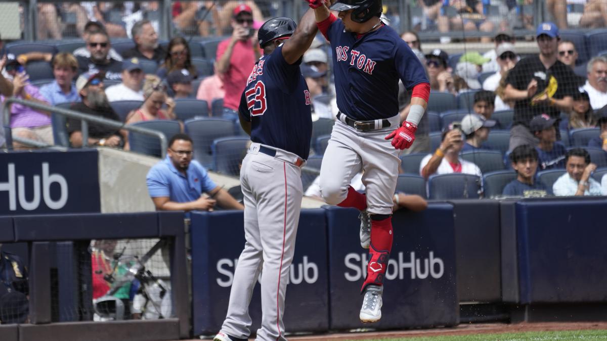 ¡Imparable! Mexicano Luis Urías conecta su segundo grand slam en tres días y comanda victoria de Boston