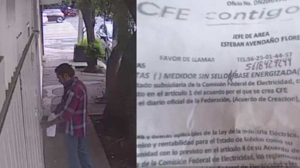 VIDEO. Falsos trabajadores de la CFE amenazan con cortar la luz si no pagas las multas