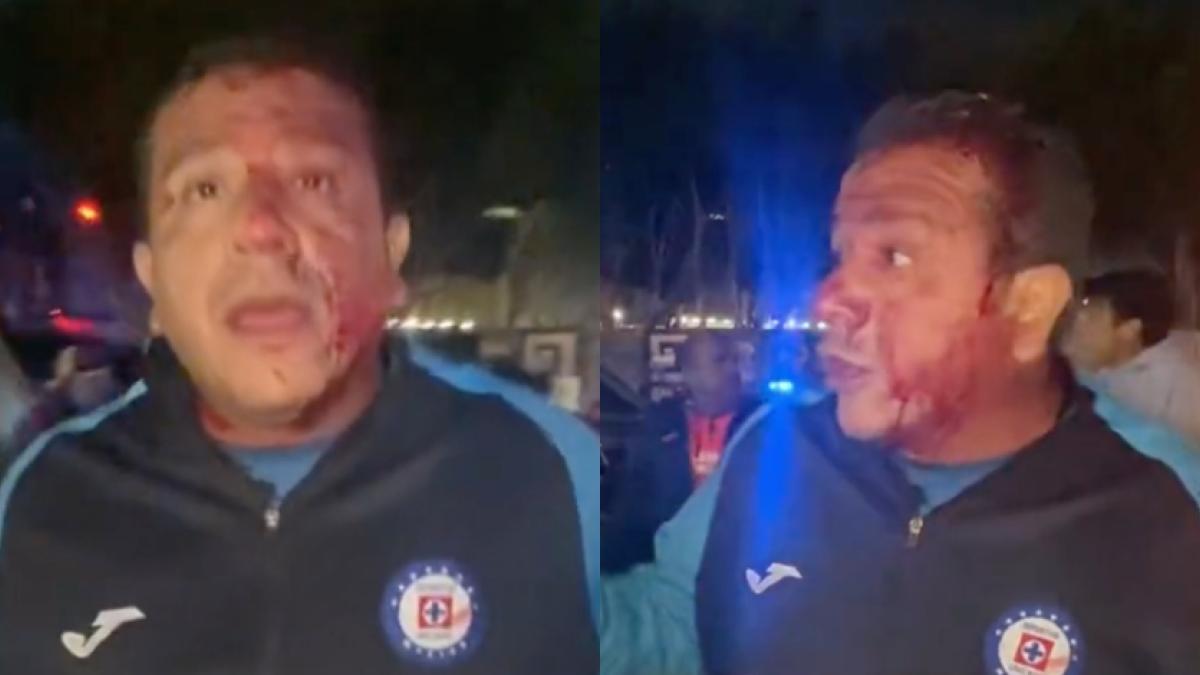 Liga MX: Fans de Cruz Azul son brutalmente golpeados por policías para sacarlos a la fuerza del Estadio Azteca (VIDEO)