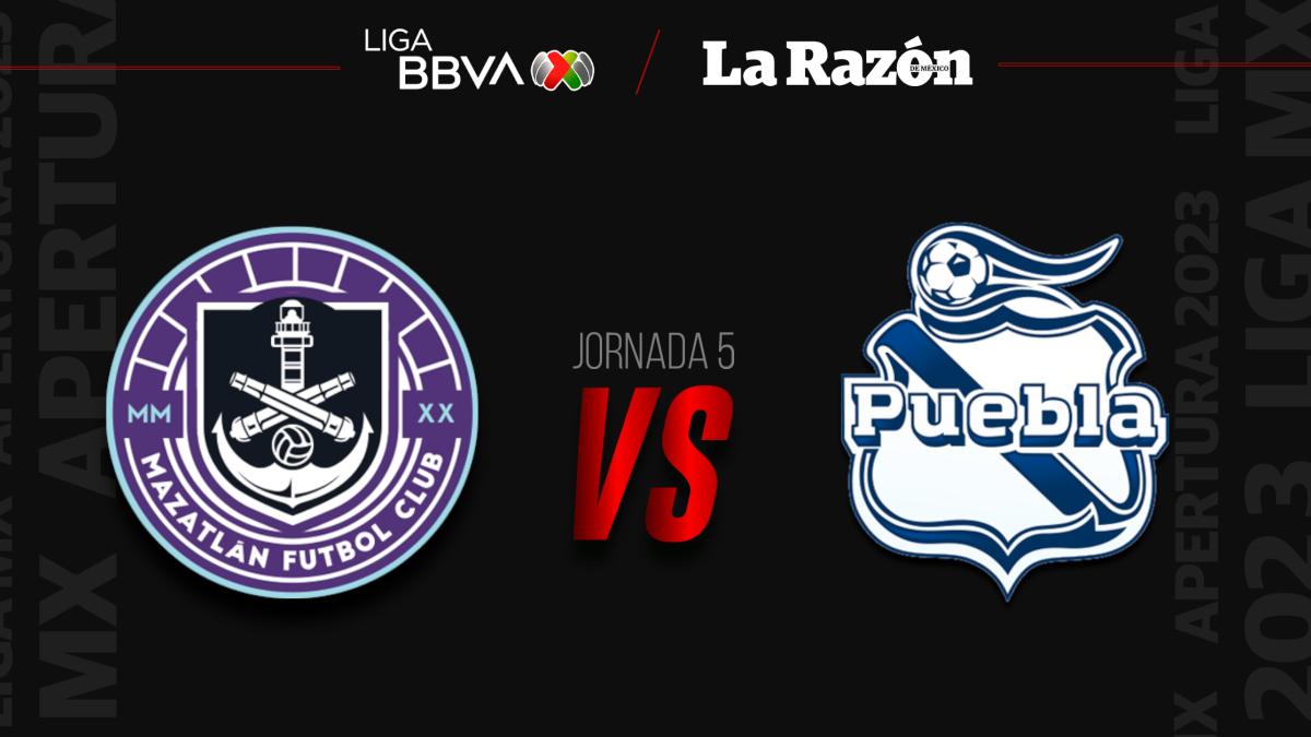 Mazatlán vs Puebla | Liga MX ¿Dónde y a qué hora VER el partido de la Jornada 5 EN VIVO y gratis?