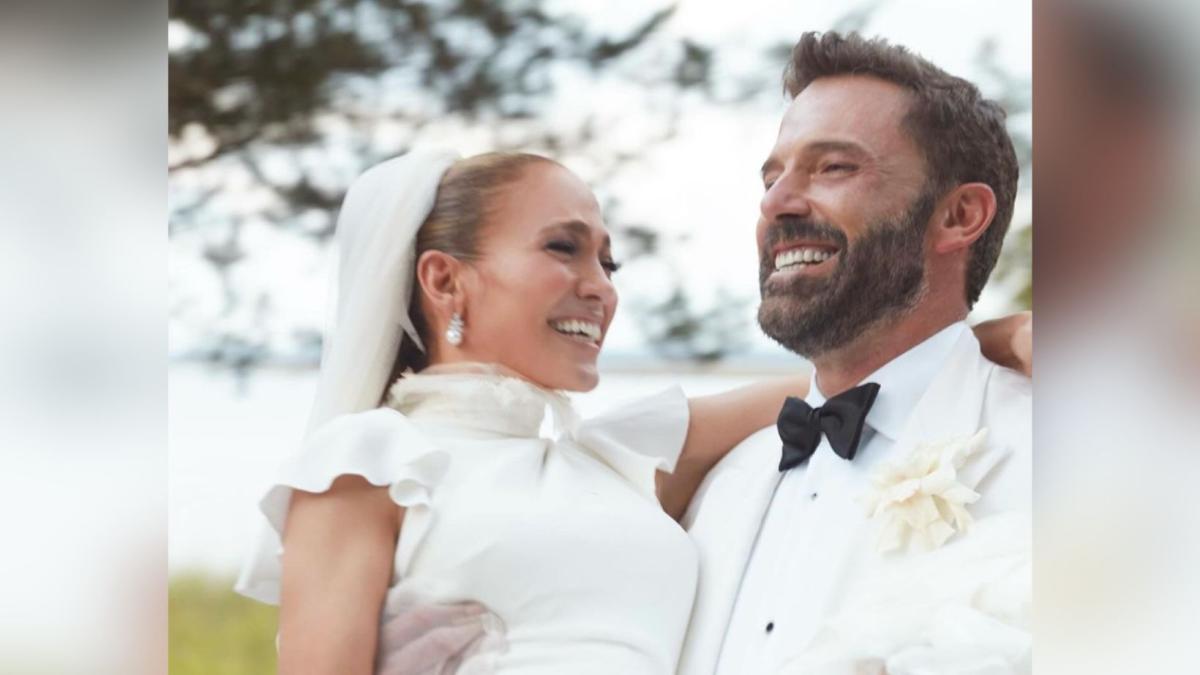 Jennifer López comparte emotivo mensaje por su aniversario de bodas con Ben Affleck