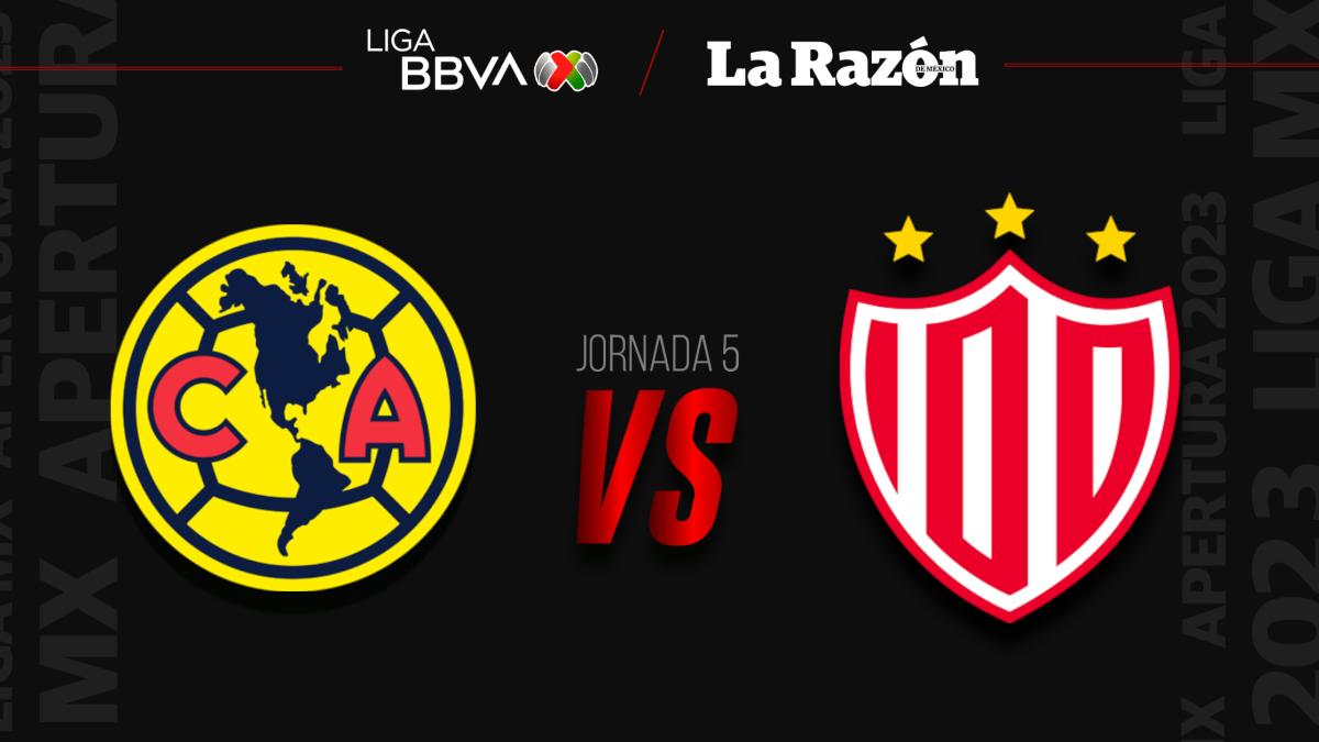 América vs Necaxa: Hora y en qué canal pasan EN VIVO el partido de la Jornada 5 del Apertura 2023