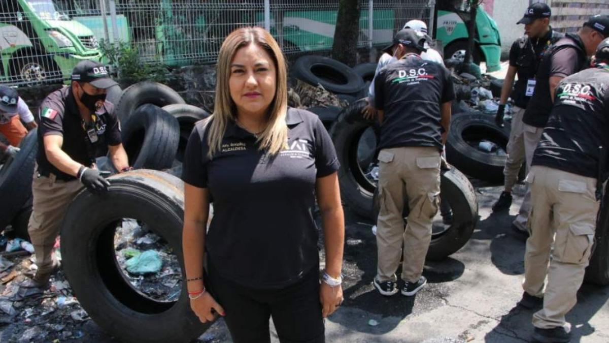 Alfa González encabeza operativos para liberar a Tlalpan de escombros y basura