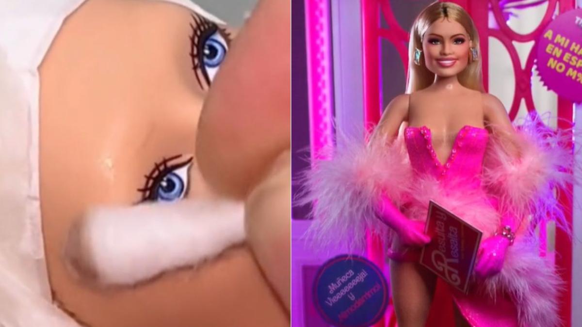 VIDEO | Crean edición ÚNICA de Wendy Guevara como Barbie; este fue el proceso