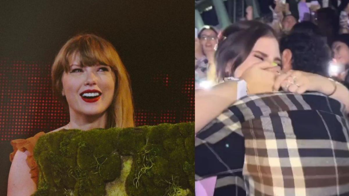 VIDEO | Fan pide matrimonio en pleno concierto de Taylor Swift en México y así fue el emotivo momento