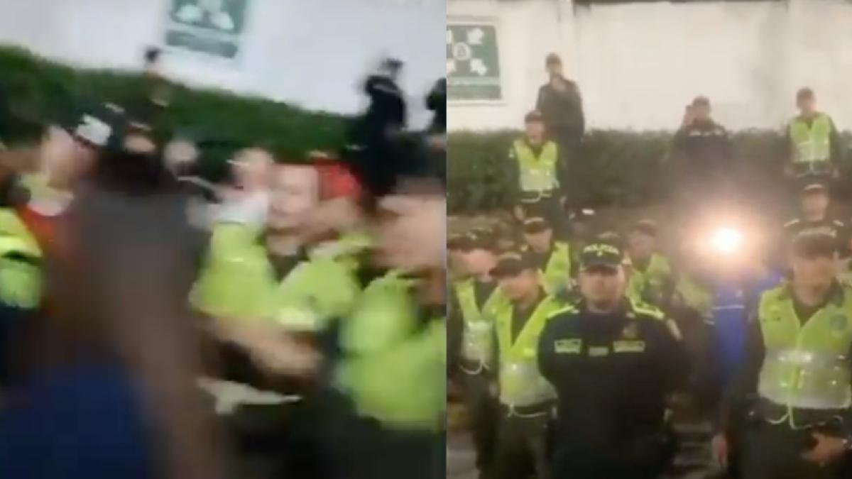 ¡TREMENDO! Jugadores del América se enfrascan en una brutal batalla campal con policías