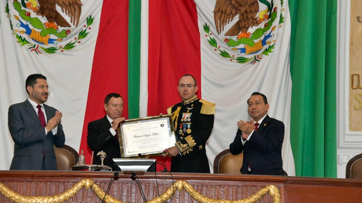 Congreso de la Ciudad de México reconoce el legado histórico del Heroico Colegio Militar