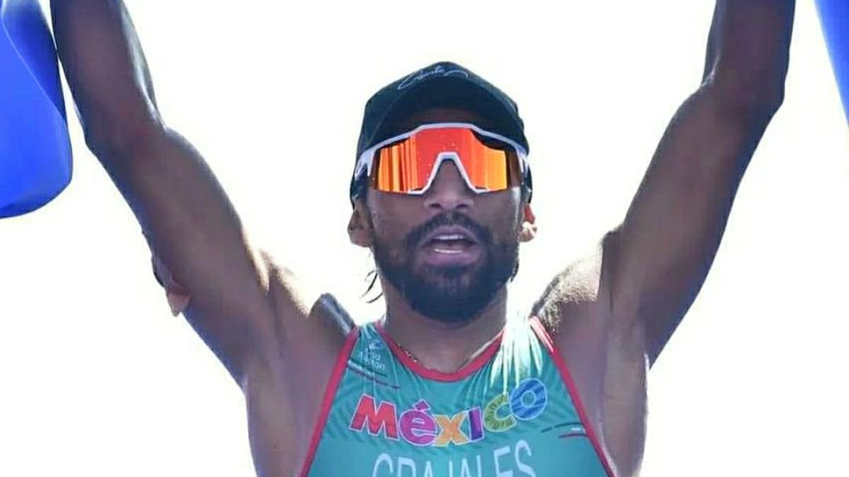 ¡Orgullo nacional! Crisanto Grajales gana oro en el Mundial de triatlón en China