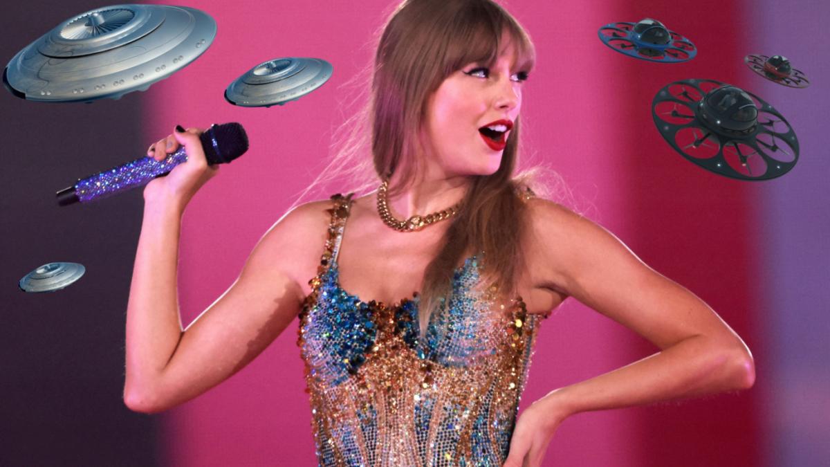 VIDEO | Usuarios confunden luces del concierto de Taylor Swift con ovnis y aliens