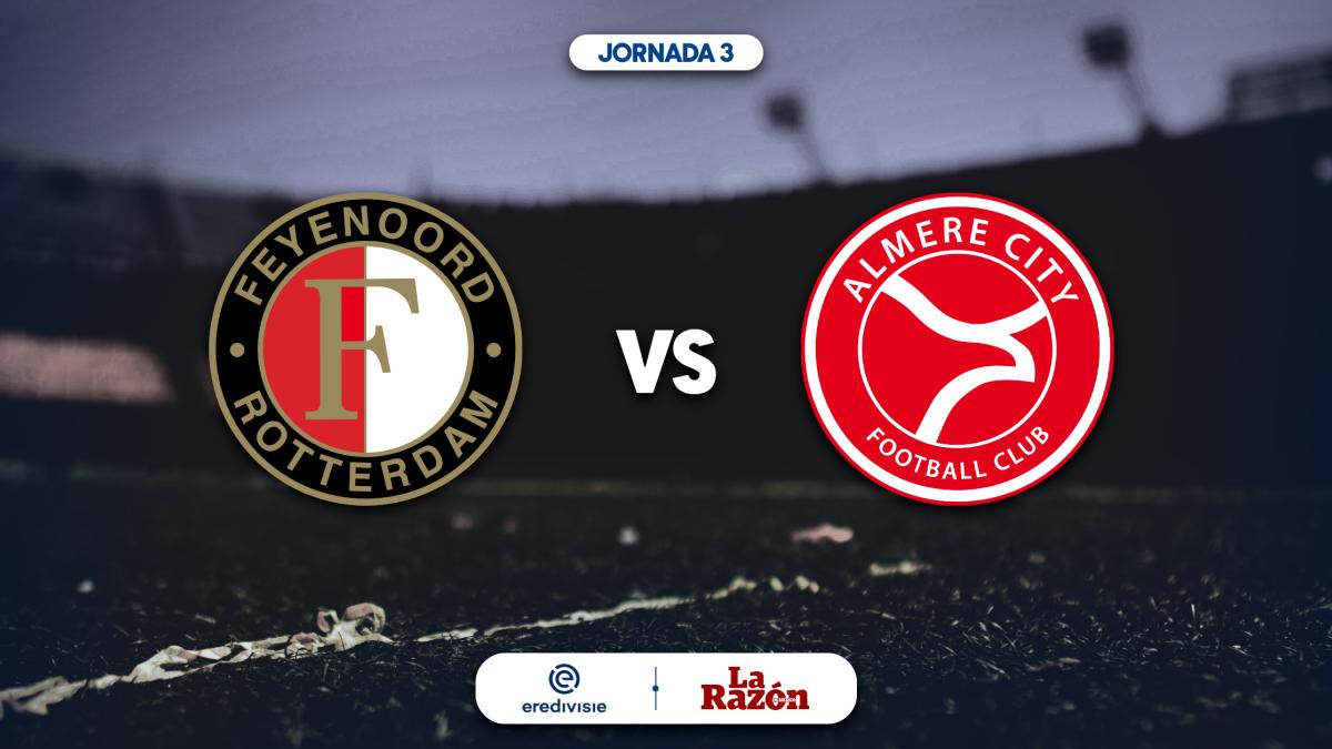 Feyenoord vs Almere: Hora y en qué canal pasan EN VIVO el juego de la Jornada 3 de la Eredivisie