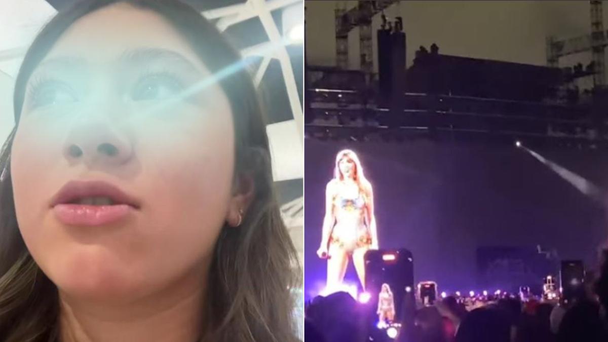 ¿Mía Colucci? Fan llora porque sus papás la llevan a París y se pierde concierto de Taylor Swift |VIDEO