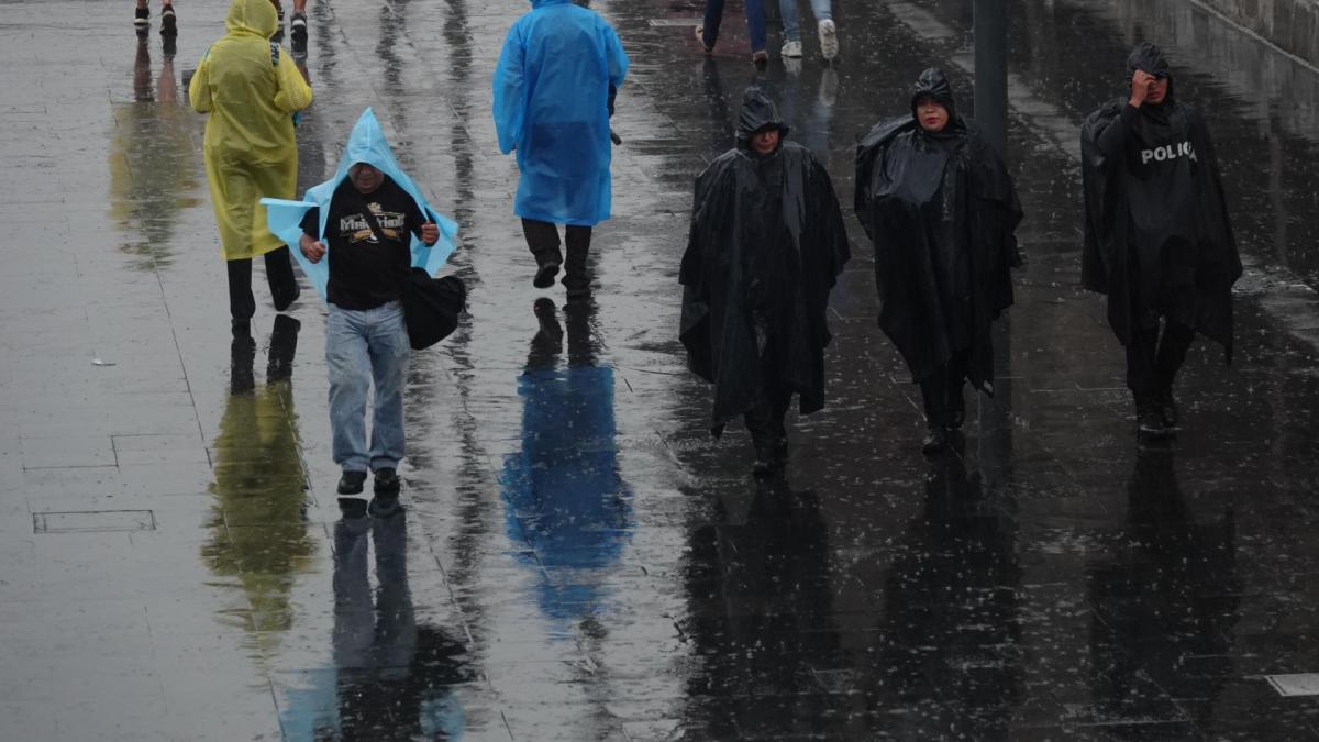 ¡No guardes el paraguas! Pronostican fuertes lluvias en estos estados el lunes