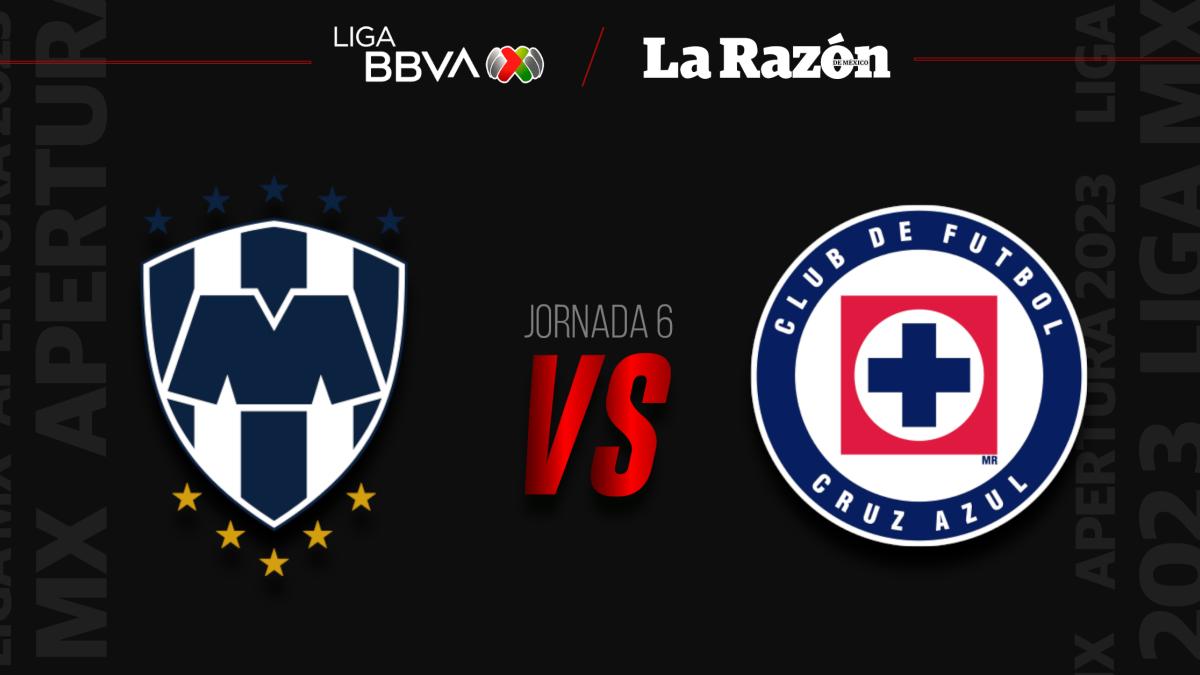 Monterrey vs Cruz Azul | Liga MX: ¿Dónde y a qué hora VER el partido de la Jornada 6 HOY EN VIVO y GRATIS?