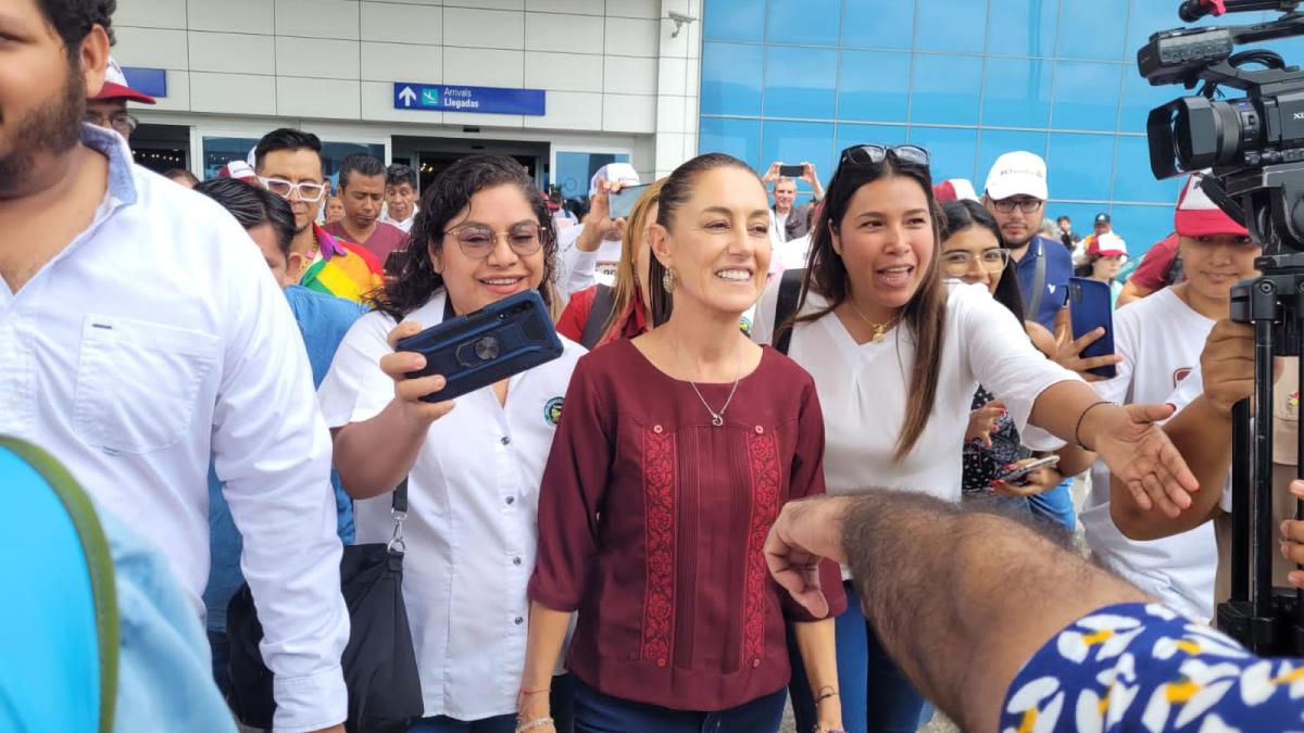 Reciben a Claudia Sheinbaum en Veracruz en su último día de recorridos por el país │ VIDEO